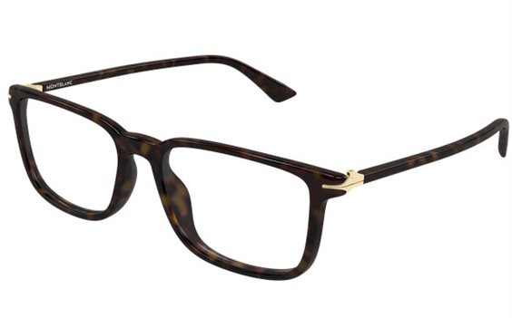 Montura de gafas Montblanc Hombre MB0437O002-HAVANA-HAVANA-TRANSPARENT54 - MB0437O002-HAVANA-HAVANA-TRANSPARENT54